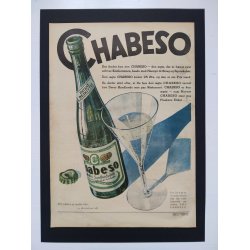 Chabeso reklame fra 1934
