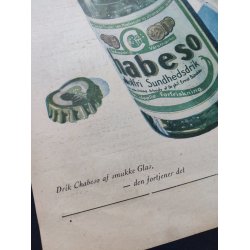 Chabeso reklame fra 1934