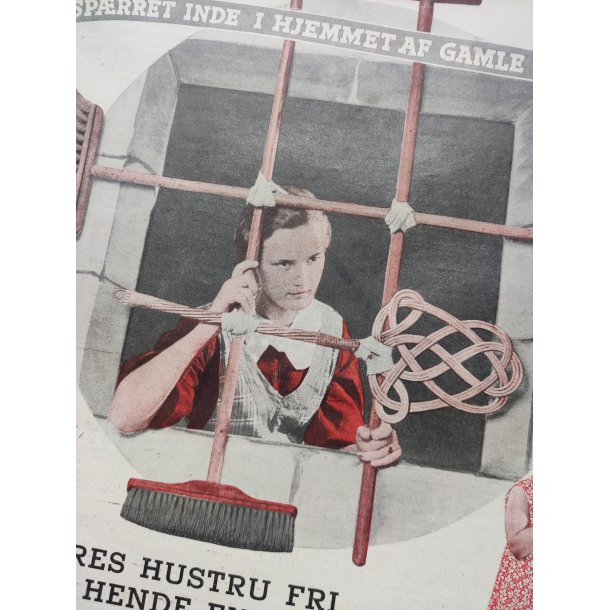 Nilfisk reklame, Giv Deres Hustru fri, 1934