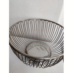 Flot vintage metalkurv til frugt eller br�d