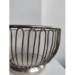 Flot vintage metalkurv til frugt eller br�d