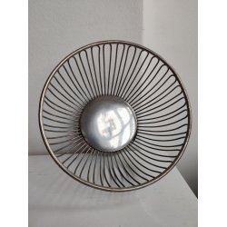 Flot vintage metalkurv til frugt eller br�d