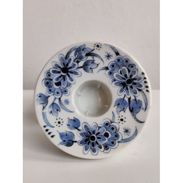 2 porcel�nsstager med bl� blomster, PLA Denmark