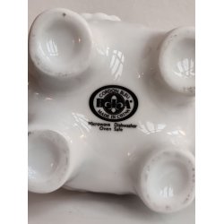 .Elefant-tekande, hvid porcel�n