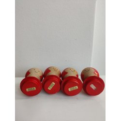 4 Lyholmer �ggeb�gre, piger med r�dt h�r