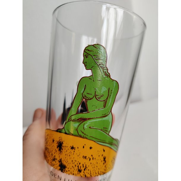 K�benhavn 800 �r, glas med Den Lille Havfrue 1967