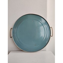 Vintage rund bakke med Bornholm