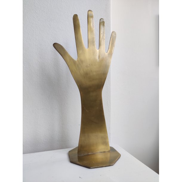 Messingh�nd til ringe