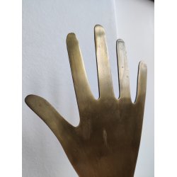 Messingh�nd til ringe