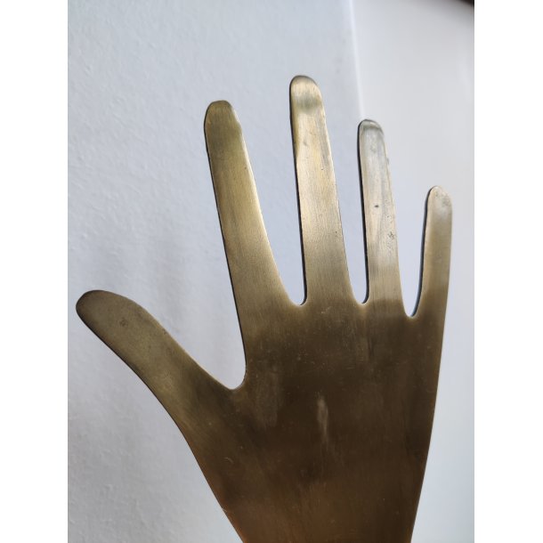 Messingh�nd til ringe