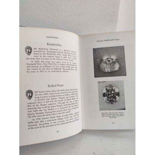 Diamonds - Famous, Notable and Unique, 1974. Bog af Lawrence Copeland