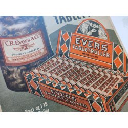 Org. reklame 1940: Evers Fl�detabletter 