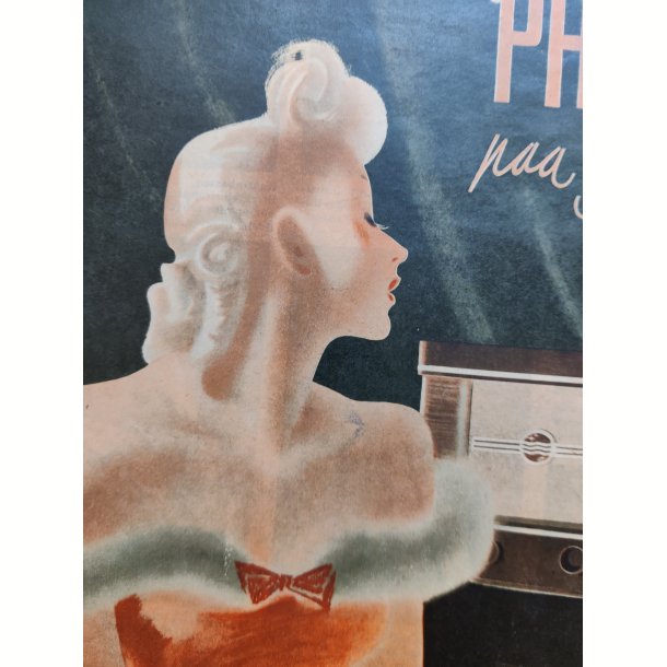 Org. reklame 1940: Philips Radio