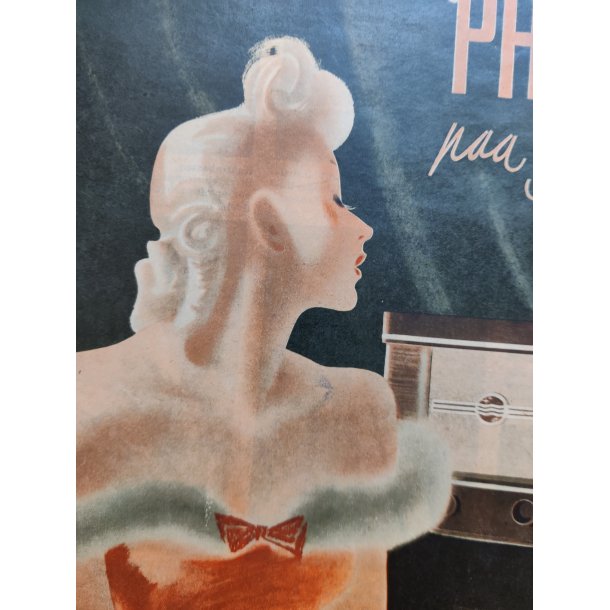 Org. reklame 1940: Philips Radio