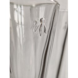 5 franske Abeille champagneglas fra La Roch�re, Paris Mus�es