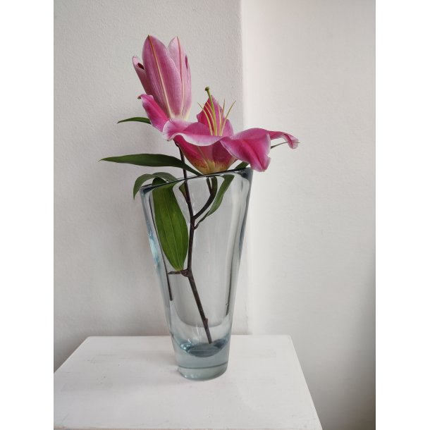 Stor Thule vase, Per L�tken, Holmegaard 24 cm.