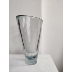 Stor Thule vase, Per L�tken, Holmegaard 24 cm.