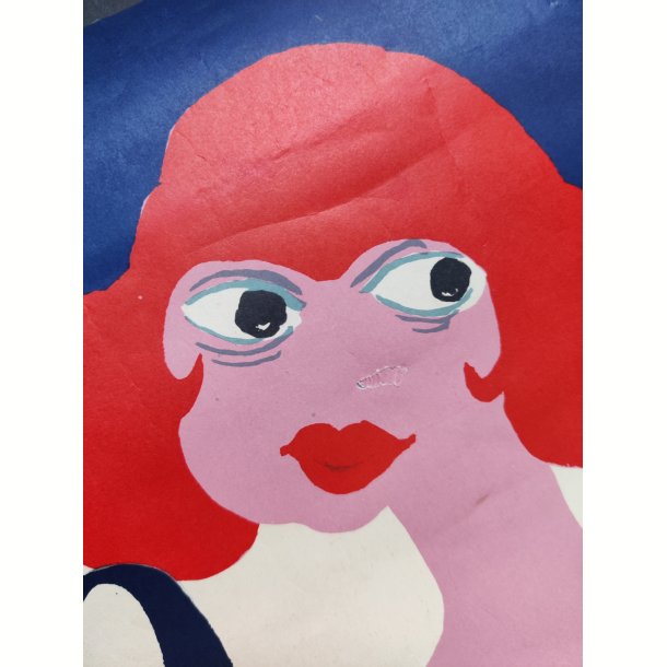 Org. plakat Gr�nningen /Charlottenborg 50 �r, Svend Johansen 1965