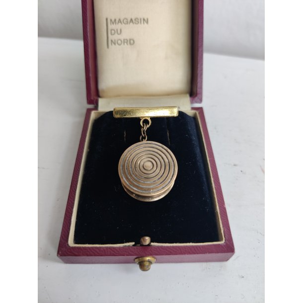 Parfumebroche fra 1940-1950