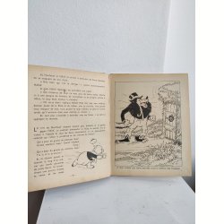 Les trois petits cochons, fransk vintage Disney bog