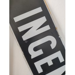 Ingen Indstigning, gammelt sporvognsskilt