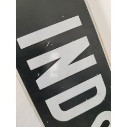 Ingen Indstigning, gammelt sporvognsskilt