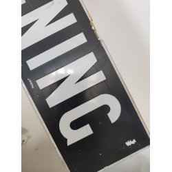 Ingen Indstigning, gammelt sporvognsskilt