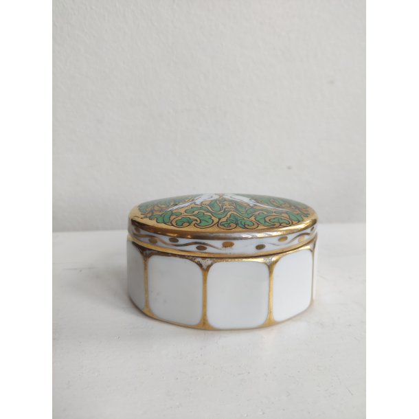 Porcel�ns�ske med fugle, 1930'erne