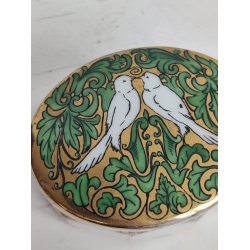 Porcel�ns�ske med fugle, 1930'erne