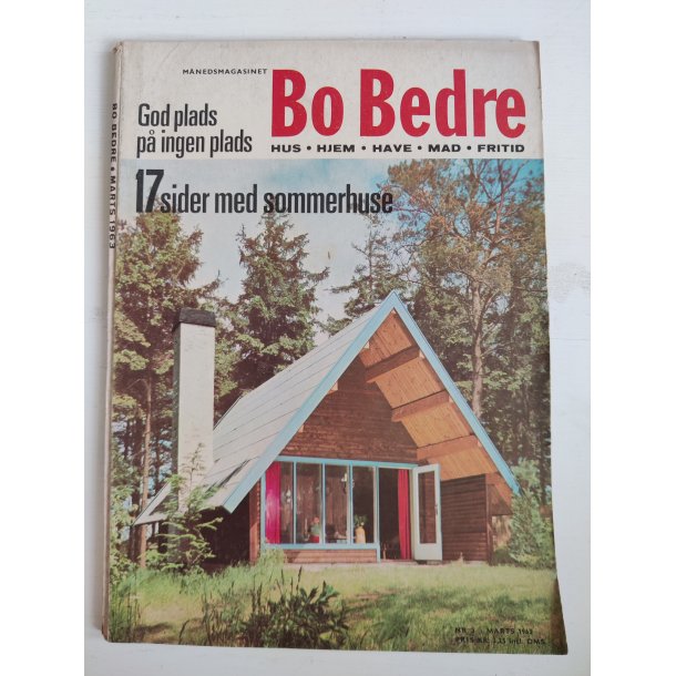 Bo Bedre, marts 1963