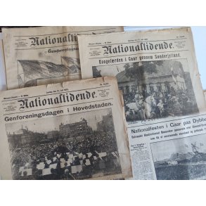 Gamle aviser fra Genforeningen 1920, Nationaltidende 