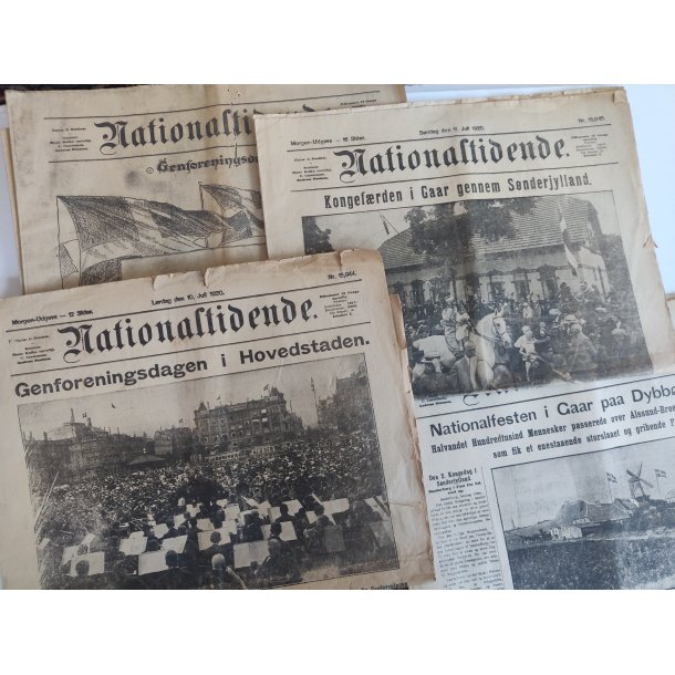 Gamle aviser fra Genforeningen 1920, Nationaltidende 