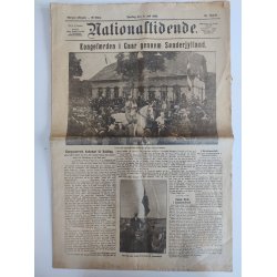 Gamle aviser fra Genforeningen 1920, Nationaltidende 