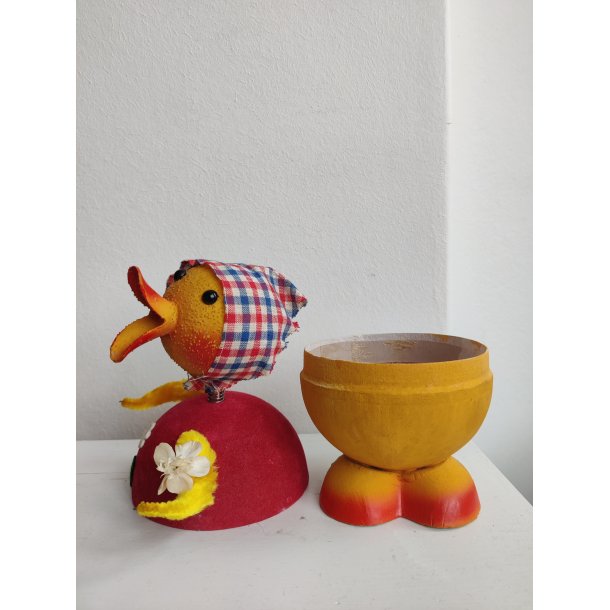 .Vintage p�ske candycontainer 1950-1960