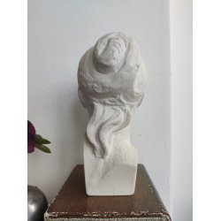 Kvindebuste af gips, Robert Lund Jensen (1915-2003)