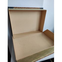 .Stor vintage snydebog, opbevaringsboks