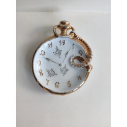 Porcel�ns-holder til lommeur