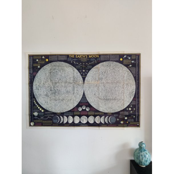 .The Earth's Moon, kort over m�nen 1969