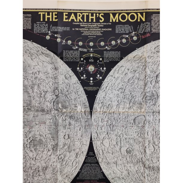 .The Earth's Moon, kort over m�nen 1969