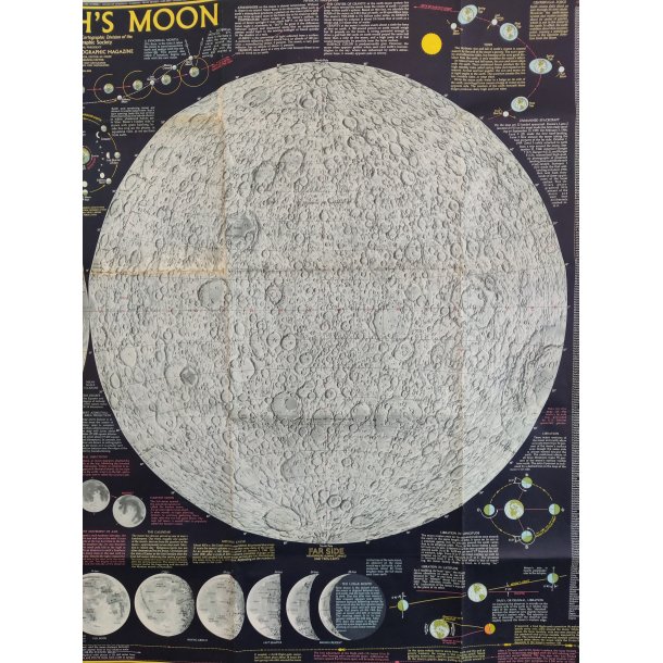 .The Earth's Moon, kort over m�nen 1969