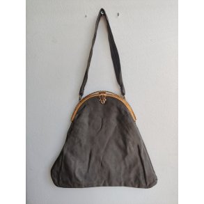 Vintage satintaske med similisten, 1950-1960'erne