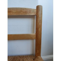 Flettet vintage b�rnestol