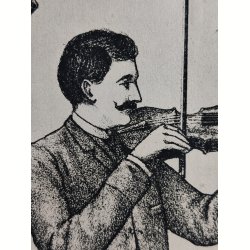 Violinspiller 1, bogtryk fra 1914