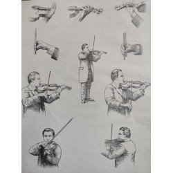 Violinspiller 2, bogtryk fra 1914