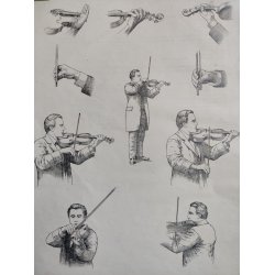 Violinspiller 2, bogtryk fra 1914