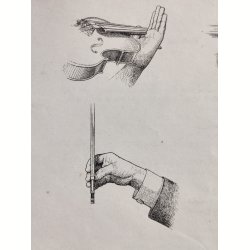 Violinspiller 2, bogtryk fra 1914