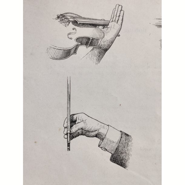 Violinspiller 2, bogtryk fra 1914