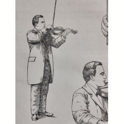 Violinspiller 2, bogtryk fra 1914