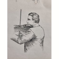 Violinspiller 2, bogtryk fra 1914
