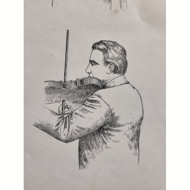 Violinspiller 2, bogtryk fra 1914